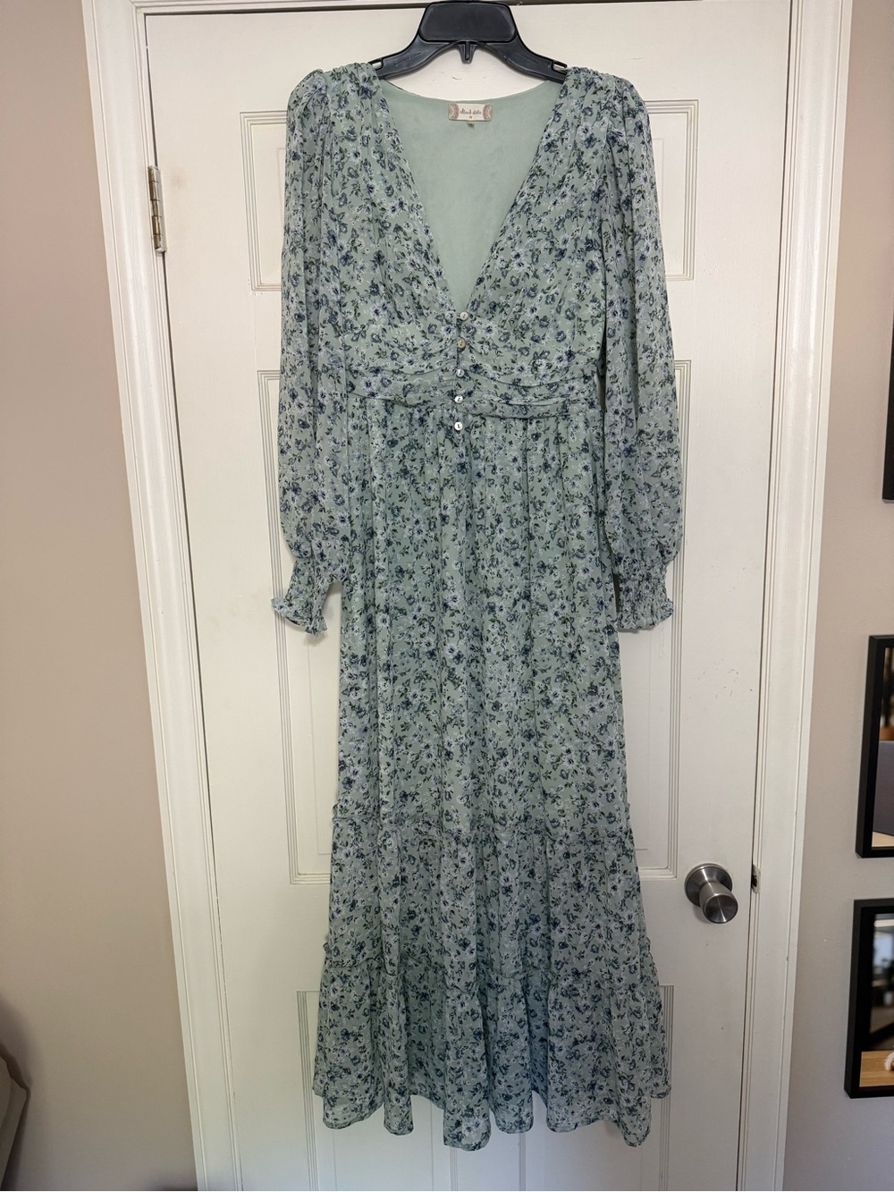 Altar’d State Floral Maxi Dress - M